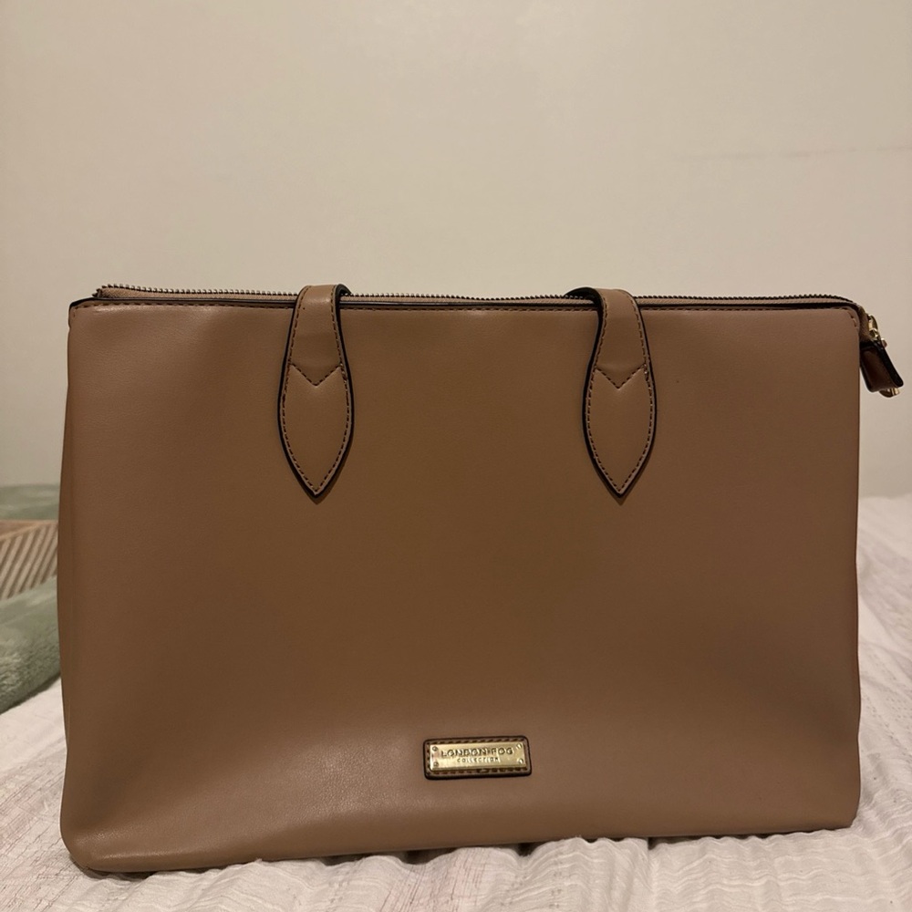 Charming London Fogg Tan Women's Bag